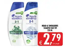 Decò Local Head & Shoulders Shampoo vari tipi offerta
