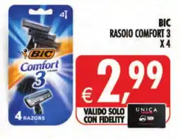 Decò Local Bic Rasoio Comfort 3 offerta