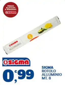 Il Punto Sigma Sigma rotolo alluminio offerta