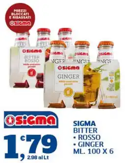 Il Punto Sigma Sigma Bitter Rosso Ginger offerta