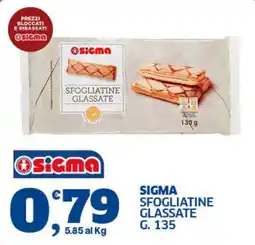 Il Punto Sigma Sigma sfogliatine glassate offerta