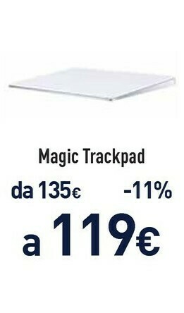 Unieuro Magic trackpad offerta