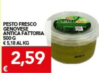 TuoDi Pesto fresco genovese antica fattoria offerta