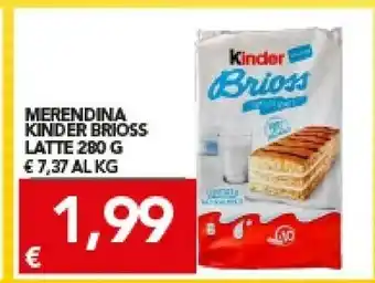 TuoDi Kinder brioss 280 g(ml) offerta