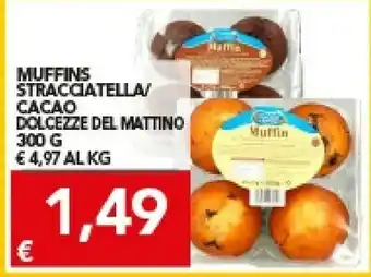 TuoDi Muffins stracciatella/ cacao 300 g offerta