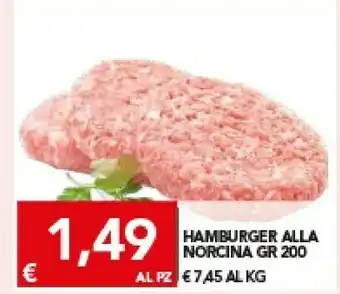 TuoDi Hamburger alla norcina offerta