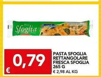 TuoDi Pasta sfoglia rettangolare offerta
