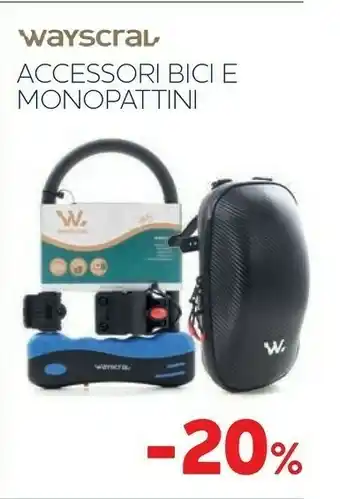 Norauto Wayscral accessori bici e monopattini offerta