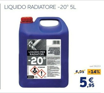 Norauto Gowell liquido radiatore -20° 5l offerta