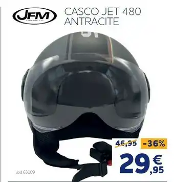 Norauto Jfm casco jet 480 antracite offerta