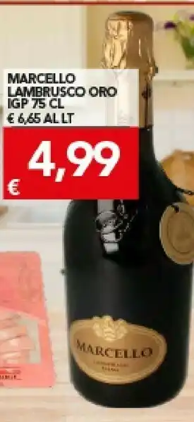 TuoDi Marcello lambrusco oro igp 750 ml offerta
