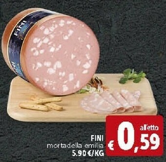 Deco Supermercati Fini mortadella emilia offerta