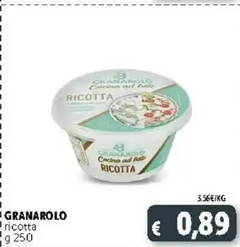 Deco Supermercati Ricotta 250 g(ml) offerta