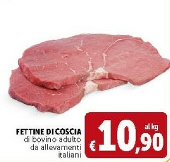 Deco Supermercati Fettine di coscia di bovino adulto da allevamenti italiani offerta