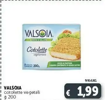 Deco Supermercati Cotolette vegetali 200 g(ml) offerta