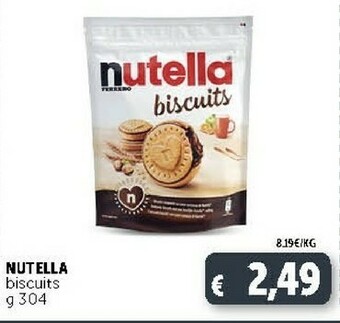 Deco Supermercati Nutella biscuits offerta