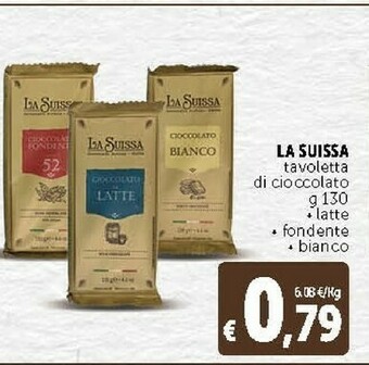 Deco Supermercati Tavoletta di cioccolato latte offerta