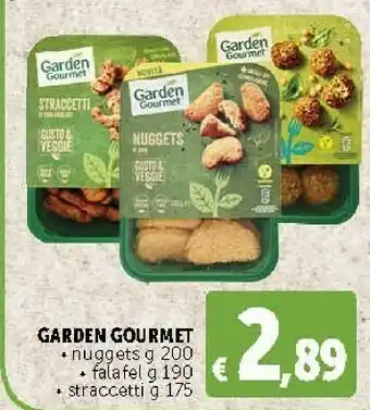 Deco Supermercati Garden gourmet - falafel con ceci e spinaci 190 g(ml) offerta
