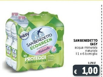 Deco Supermercati Acqua minerale naturale offerta