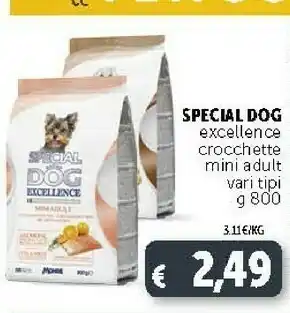 Deco Supermercati Monge special dog excellence crocchette offerta