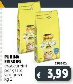 Deco Supermercati Friskies offerta