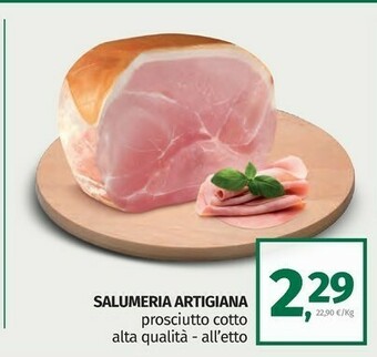 Pam Salumeria artigiana prosciutto cotto alta qualità offerta