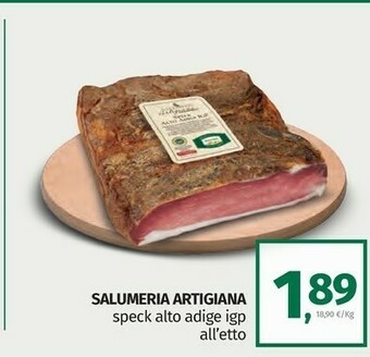 Pam Salumeria artigiana speck alto adige igp offerta