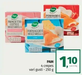 Pam Pam 4 crepes offerta