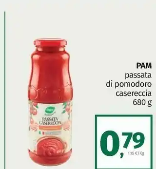 Pam Pam & panorama - passata di pomodoro 680 g(ml) offerta