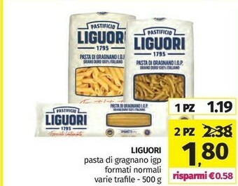 Pam Fusilli n. 140 pasta di gragnano 500 g(ml) offerta