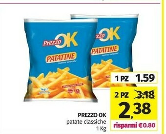 Prezzo ok patate classiche