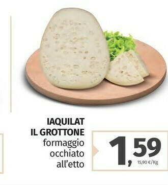 Pam Iaquilat il grottone formaggio occhiato offerta