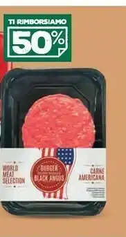 Pam Maxi burger di bovino adulto black angus offerta