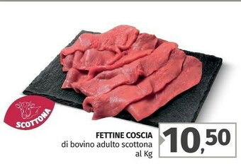Pam Fettine coscia di bovino adulto scottona offerta