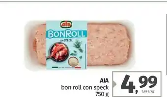 Pam Aia - bon roll con speck 750 g(ml) offerta