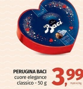 Pam Baci cuore elegance classico offerta
