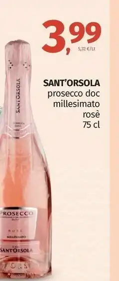 Pam Prosecco doc millesimato rosè offerta