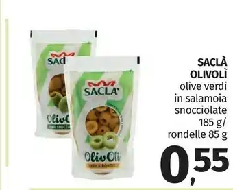 Pam Olivoli verdi snocciolate 185 g(ml) offerta