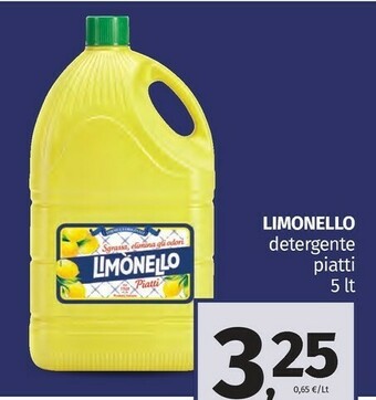 Pam Limonello detergente piatti offerta
