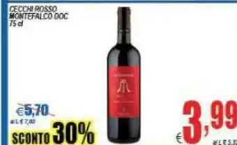 DEM Vino rosso offerta