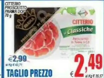 DEM Prosciutto di parma offerta