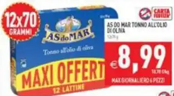 As do Mar Tonno all'olio di oliva