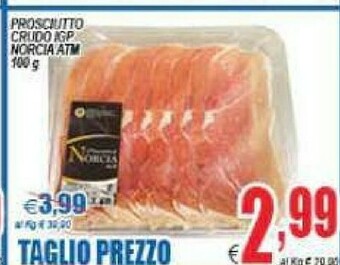DEM Prosciutto crudo offerta