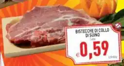 Iperfamily Bistecche di collo di suino offerta