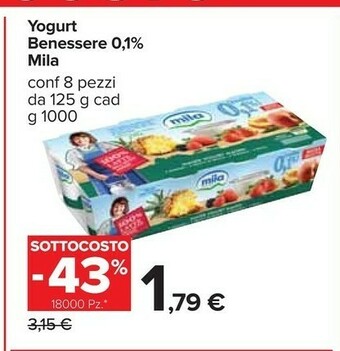 Carrefour Yogurt offerta