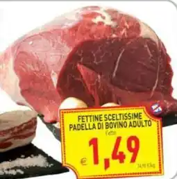 Iperfamily Fettine sceltissime padella di bovino adulto offerta