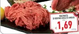 Iperfamily Macinato di bovino adulto angus offerta