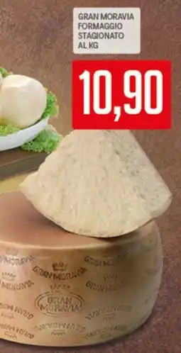 Supermercati Piccolo Gran Moravia formaggio stagionato offerta