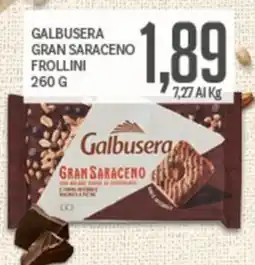 Supermercati Piccolo Galbusera Gran Saraceno Frollini offerta