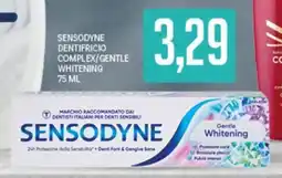 Supermercati Piccolo Sensodyne dentifricio complex/gentle whitening offerta